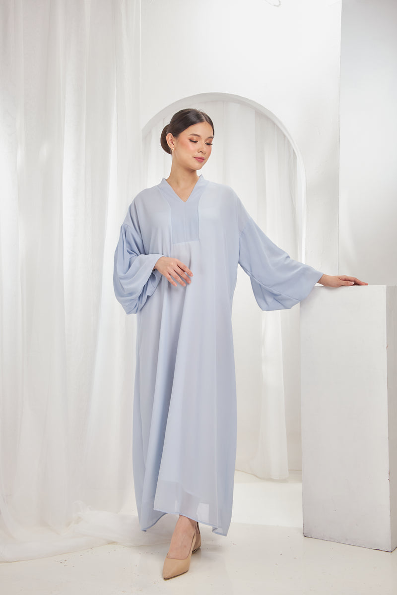 Dhia Dress- Pastel Blue
