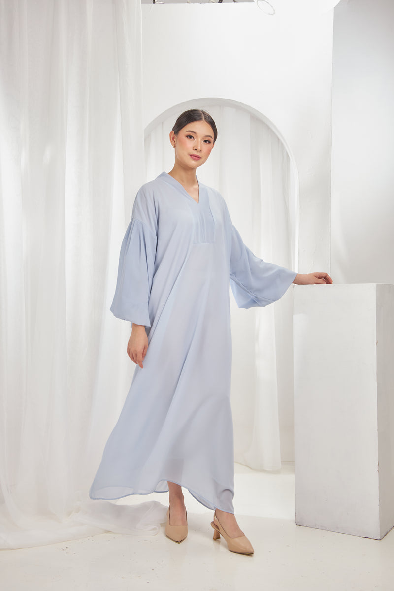 Dhia Dress- Pastel Blue