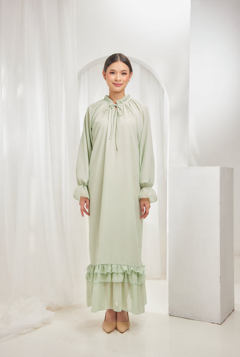 Haura Dress- Mint green