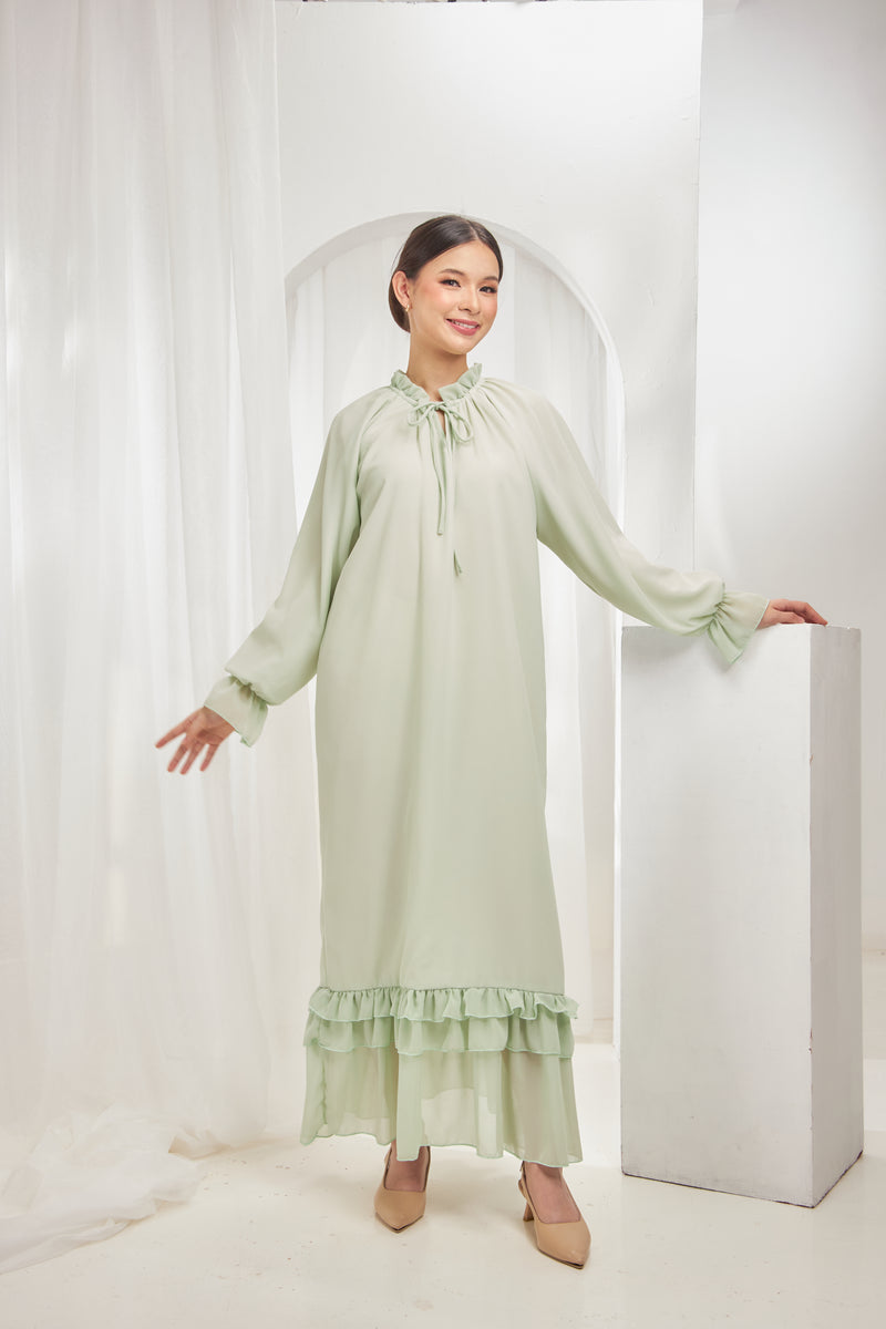 Haura Dress- Mint green