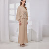 Raudah Kurung Dress- Nude