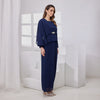 Raudah Kurung Dress- Navy Blue
