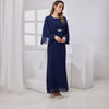 Raudah Kurung Dress- Navy Blue