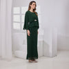 Raudah Kurung Dress - Emerald Green