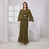 Raudah Kurung Dress- Olive