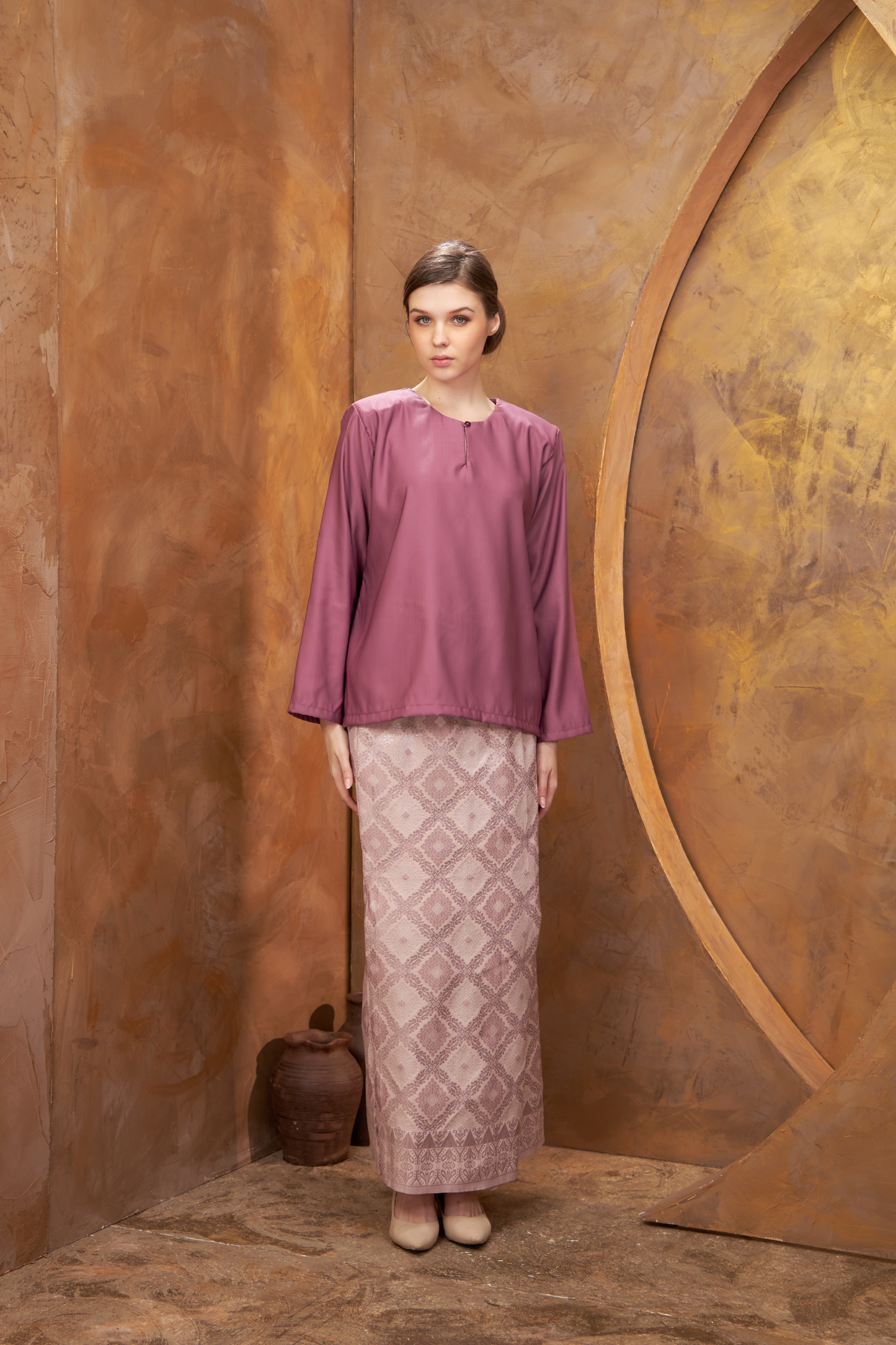 Embun Kurung Kedah- Mauve