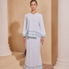Cempaka Kurung - Baby blue