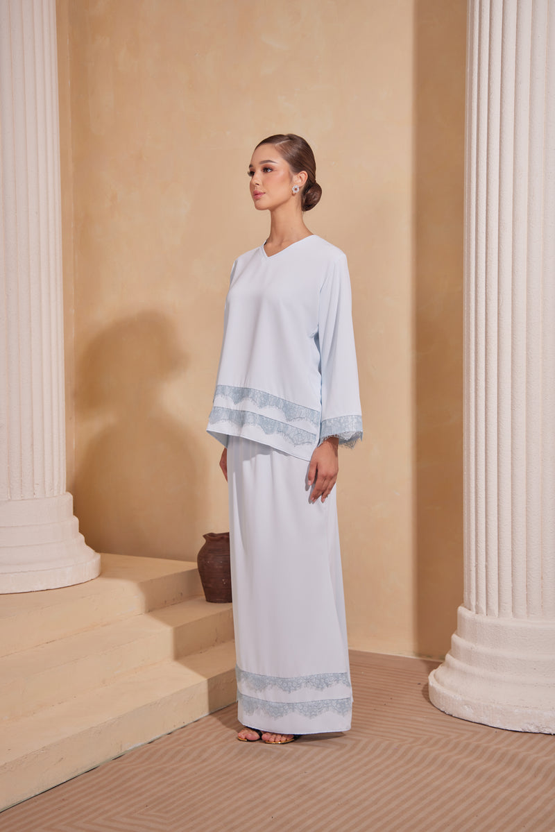 Cempaka Kurung - Baby blue