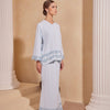 Cempaka Kurung - Baby blue